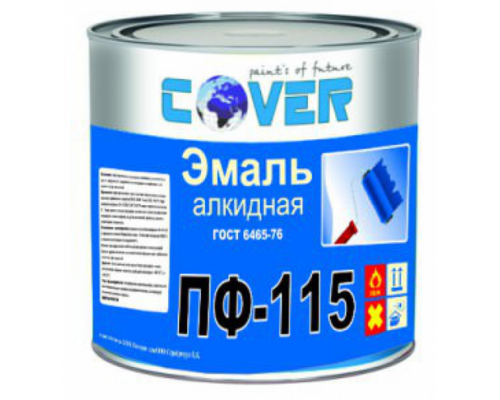 ПФ 115 Эмаль алкидная 2,5кг коричневый 