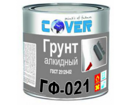 Алкидный грунт ГФ 021 серый