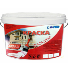 Фасадная краска белая 14кг