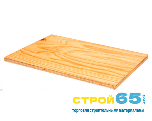 Фанера водостойкая ФСФ 4/4 1220х2440х15мм Береза 