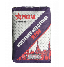 Монтажно-Кладочная смесь Русеан М-200 40кг