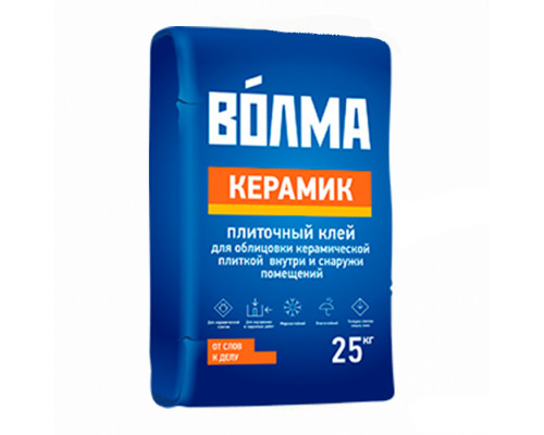 Клей для плитки Волма керамик 25кг