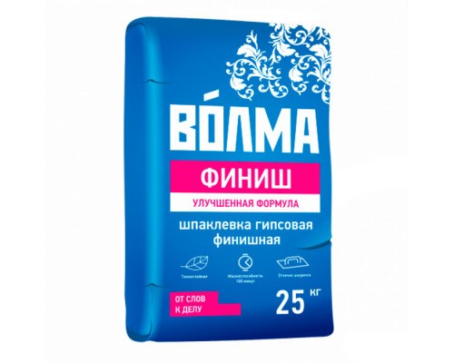 Гипсовая шпаклевка Волма финиш 25кг