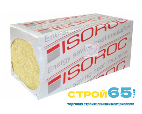 Минеральная вата Изорок Изолайт П-50 1000х500х50мм (4м2) 50кг/м3